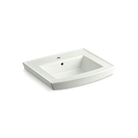 Kohler Archer Pedestal Bathroom Sink With Single Faucet Hole 2358-1-NY